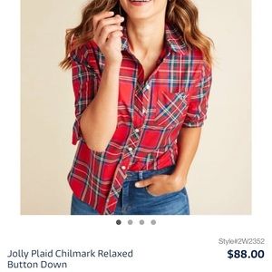 Vineyard Vines Plaid Button Down